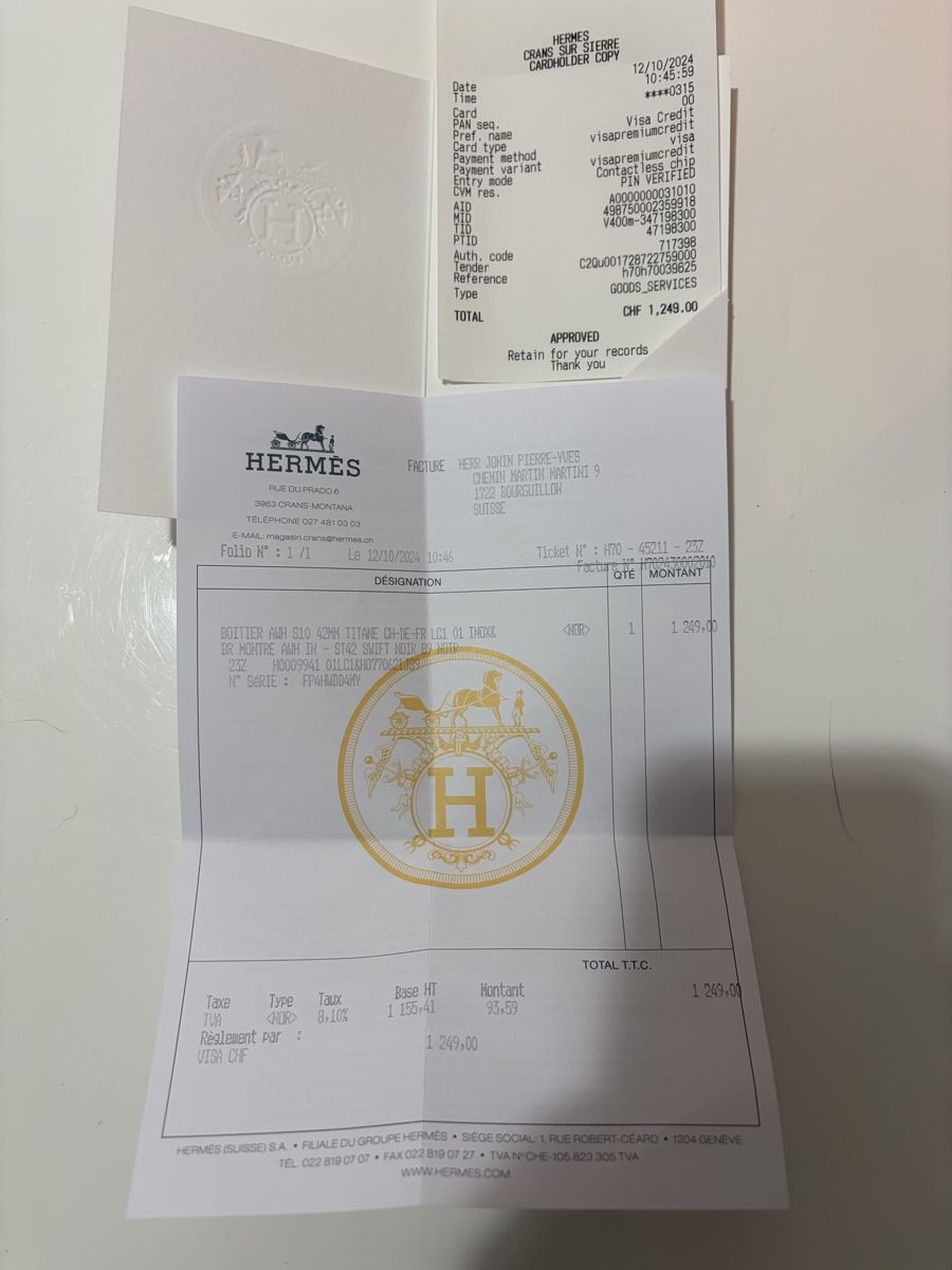 Hermès Orologi: Hermes Apple Watch Series 10 – Usato da Bourguillon venduto da tijones 4