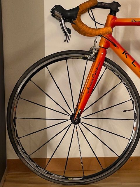 Klein Biciclette: Klein Quantum Pro - Aeros Carbon Fork - Sedona Orange – Usato da Zürich venduto da ontime65 9
