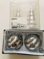 Ikea Snövita Christbaumschmuck Silber