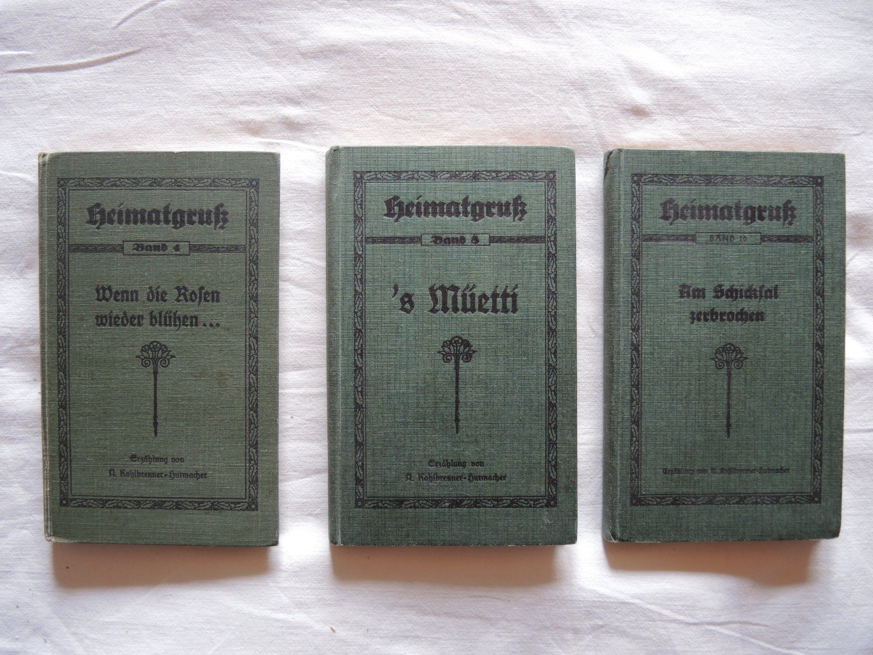 Libri: 3 Heimatgruss Bände – Usato da Niederried b. Kallnach venduto da hanatim