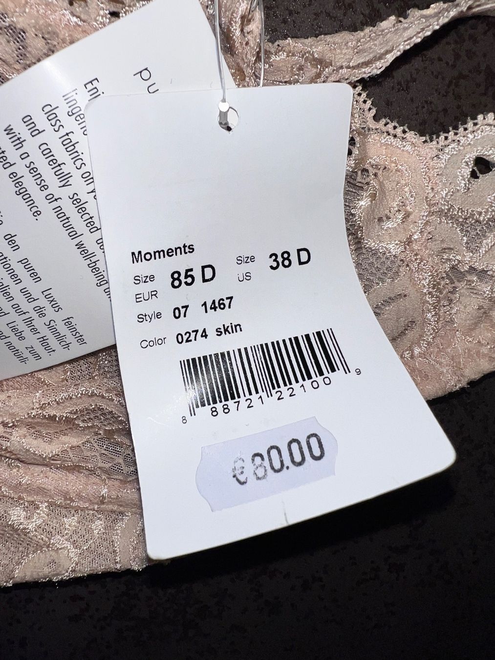 Hanro Altra biancheria intima: BH HANRO 85D neu – Nuovo (secondo la descrizione) da Dornach venduto da samuti 1