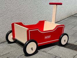 Pintoy Holzwagen in einwandfreiem Zustand