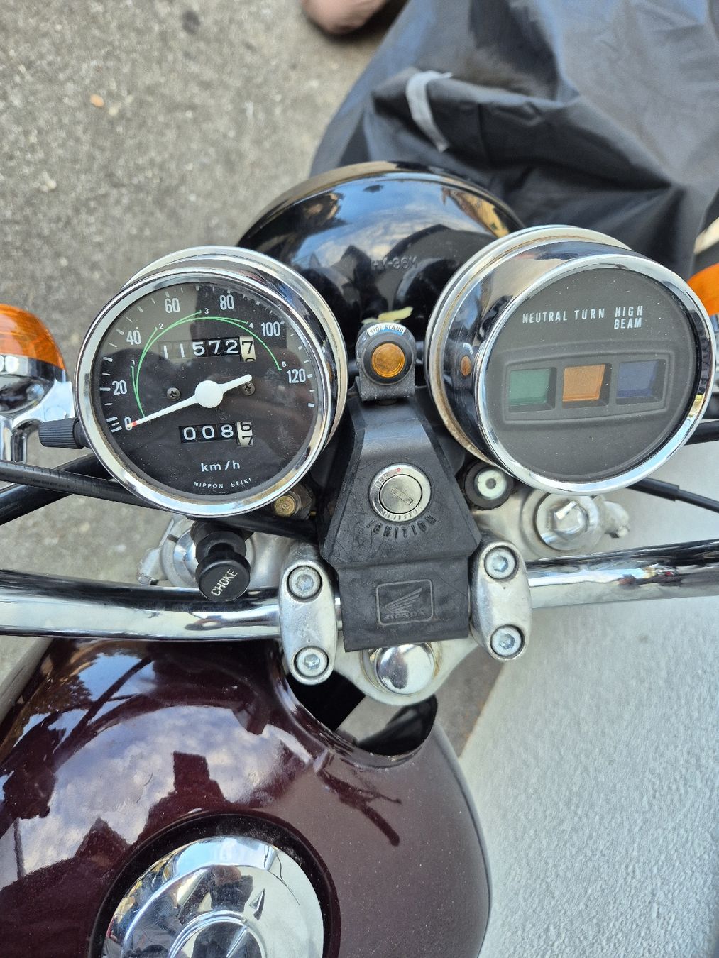 Honda Strada: Cm 125 honda rouge expertisée – Usato da Corseaux venduto da stu_hn9l 5