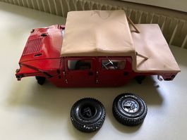 Thunder Trac Hummer mit Schachtel