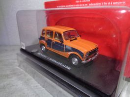 Hachette 1:43 Classic Car Renault 4 SUISSAQUATRE ( Suisse )