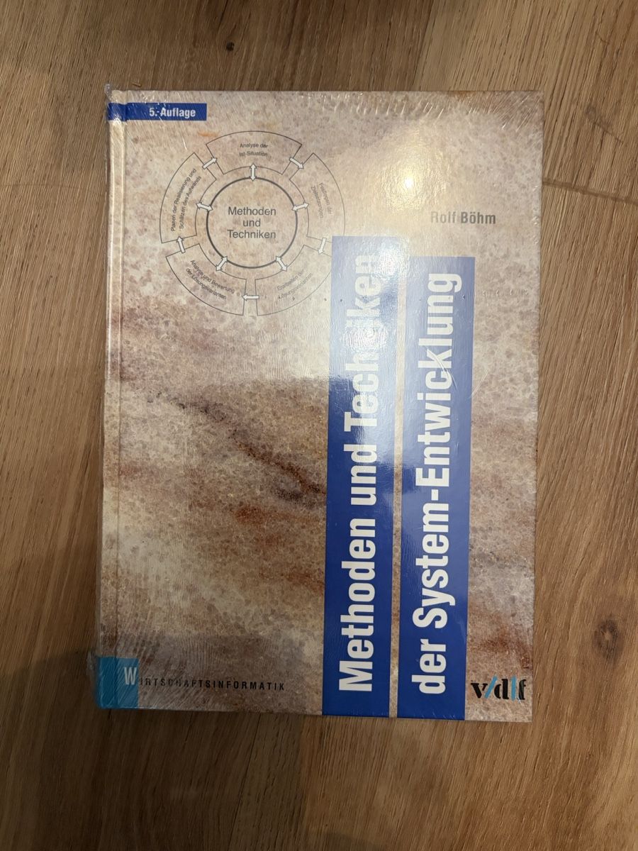 Libri: Methoden und Techniken der System-Entwicklung 5. Auflage – Nuovo e nell'imballaggio originale da Aeschi SO venduto da Bluemail