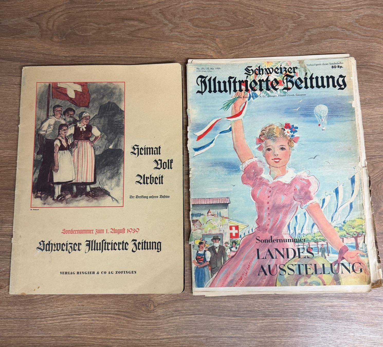 Riviste & Magazine: Schweizer Illustrierte Zeitung, Sondernummer, 1939 – Usato da Nussbaumen AG venduto da olitech5415