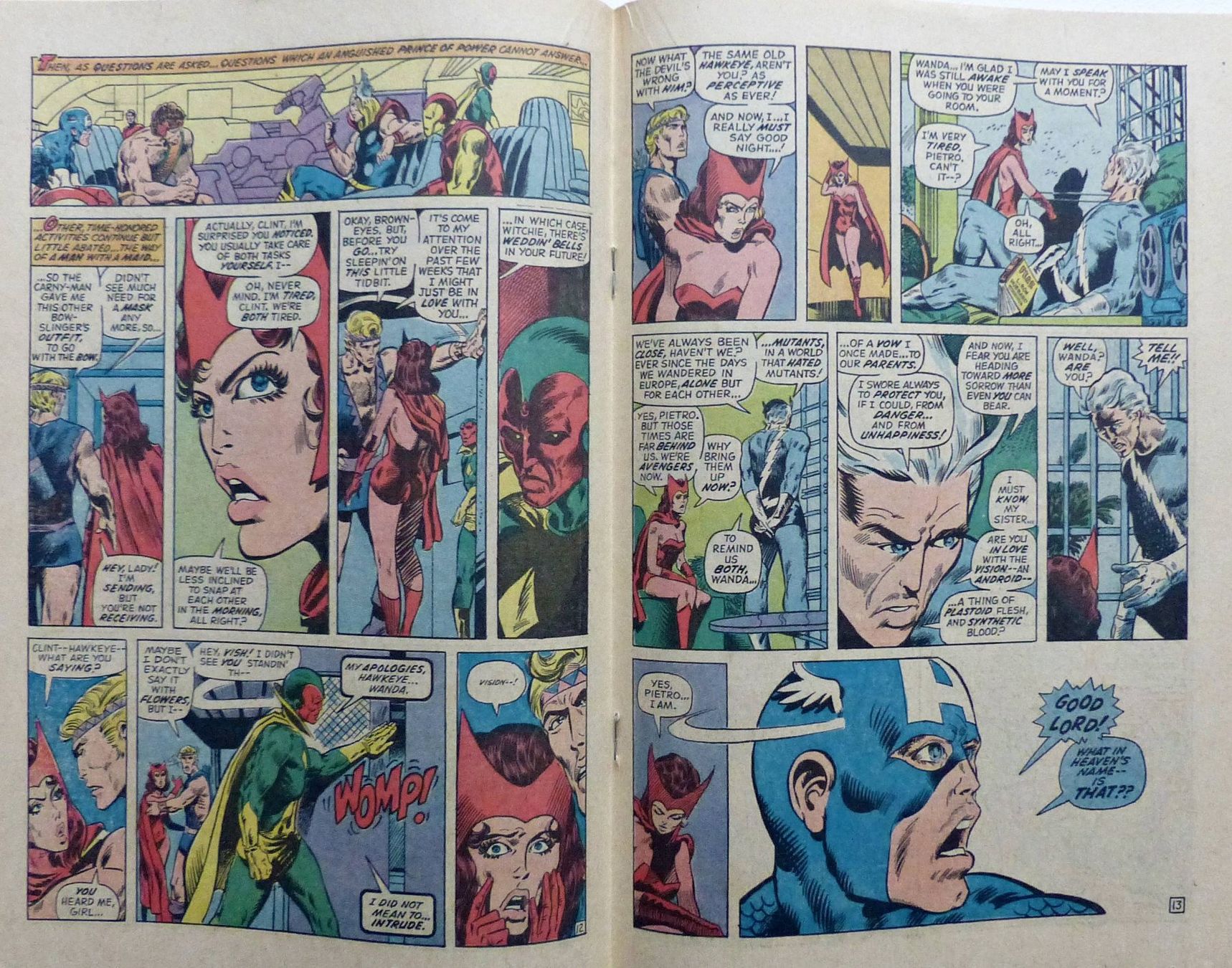 Fumetti: AVENGERS #101 VS. LEONARD TIPPIT MARVEL 1972 – Usato da Lugano venduto da YouWantUS 2