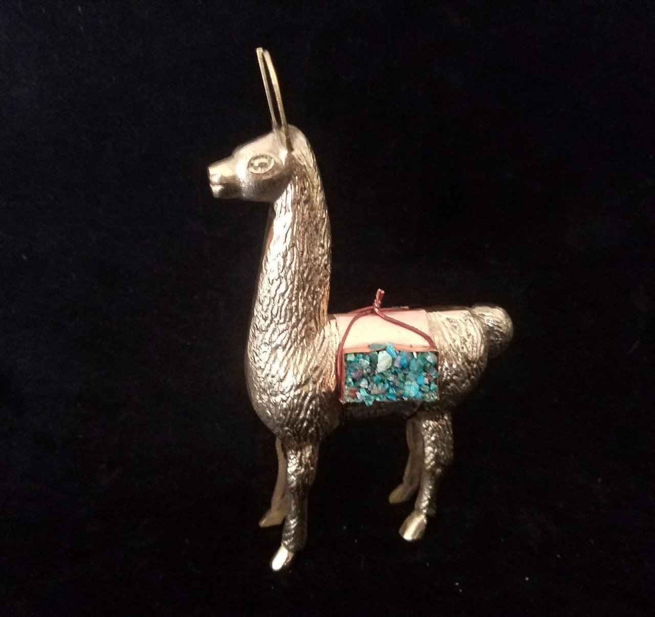 Statuette: PERU: wunderschöne große Bronze Lama Figur, NEU!! – Nuovo (secondo la descrizione) da Lima- Peru venduto da Alpaka-Haus 2