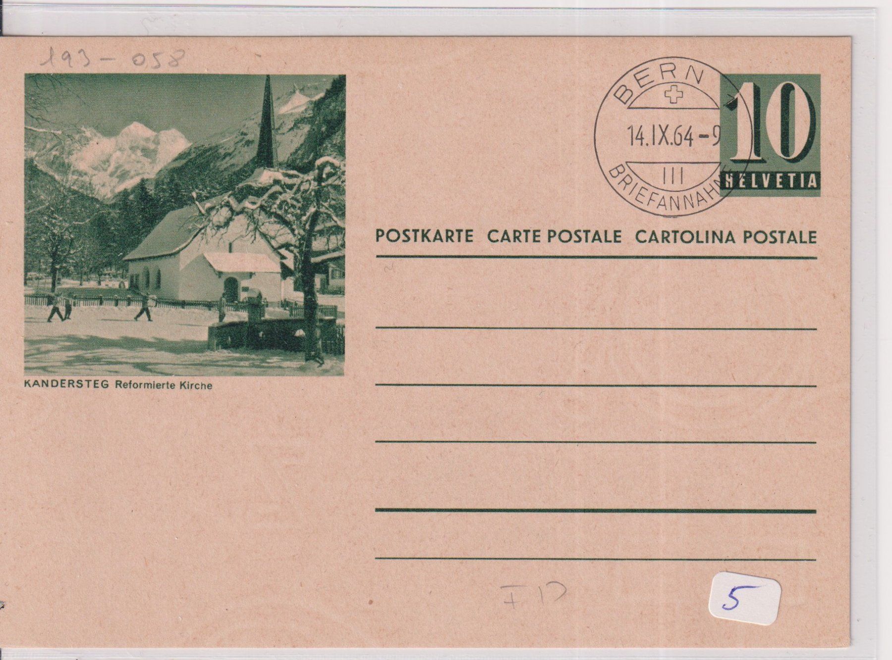 Tous les timbres: PP2) 5 Postkarten, sehe Scan – D'occasion à Claro par Chanty7 1