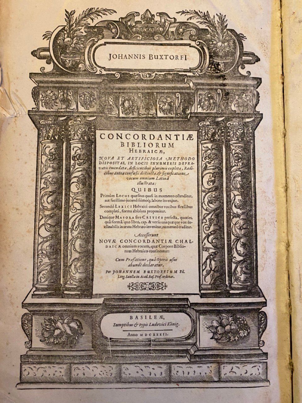 Libri: Bibelkonkordanz, 1632 – Usato da Basel venduto da Architrave1 1