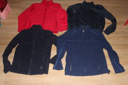 4x sweats polaire  _ size S