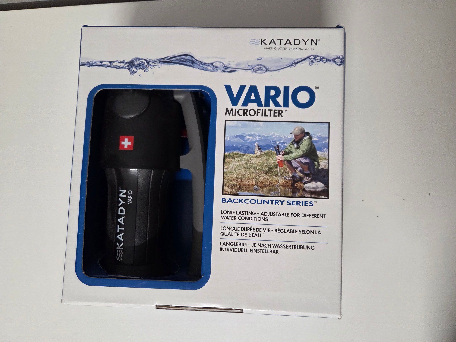 Katadyn Sanitär: NEU Katadyn Vario Wasserfilter Microfilter originalverpackt – Neu und originalverpackt aus wallbach von 88-Melanie 3