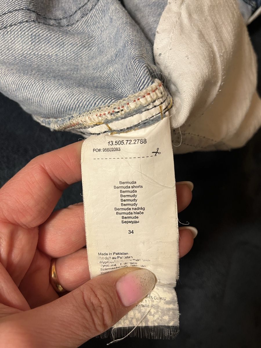 S.Oliver Jeans: s.Oliver Jeans Bermuda Shorts Gr. 34 Blau – Usato da Kaisten venduto da saleforfun 8