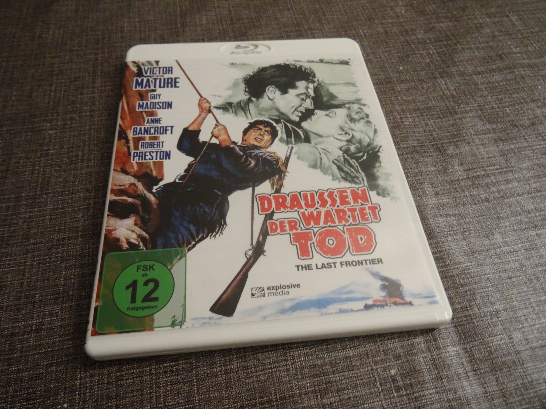 Tutti i DVDs: Blu-ray Draussen wartet der Tod The Last Frontier – Usato da Olten venduto da Disc-Verkauf