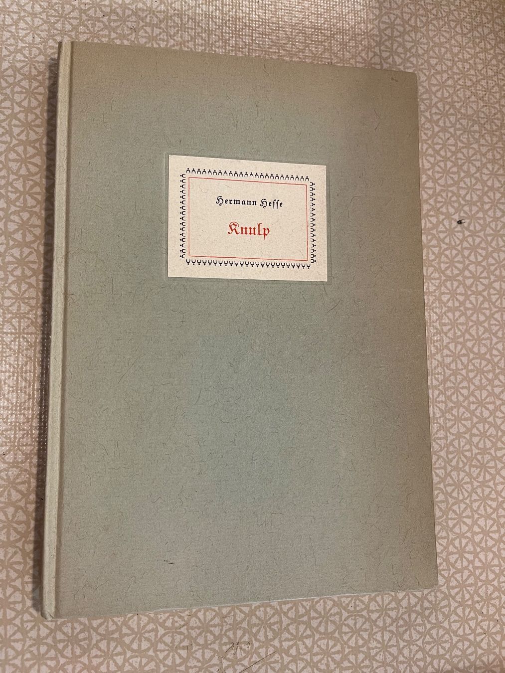 Bücher: Buch - Hermann Hesse Knulp – Gebraucht aus Urnäsch von pas_5r9c