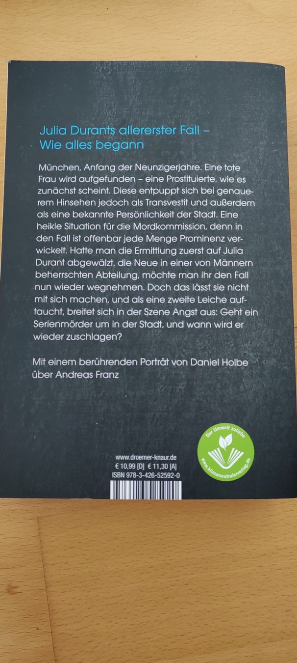Bücher: Andreas Franz: Die junge Jägerin – Gebraucht aus Feusisberg von Sindbad3 1