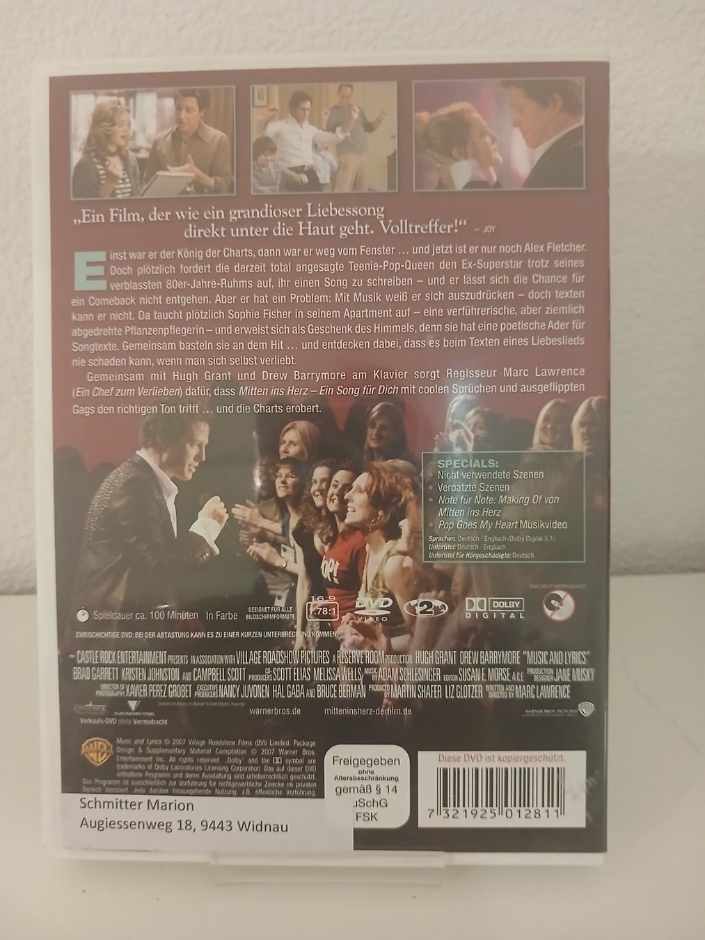 Tous les DVDs: Mitten ins Herz – D'occasion à St. Margrethen SG par SamusAran 1