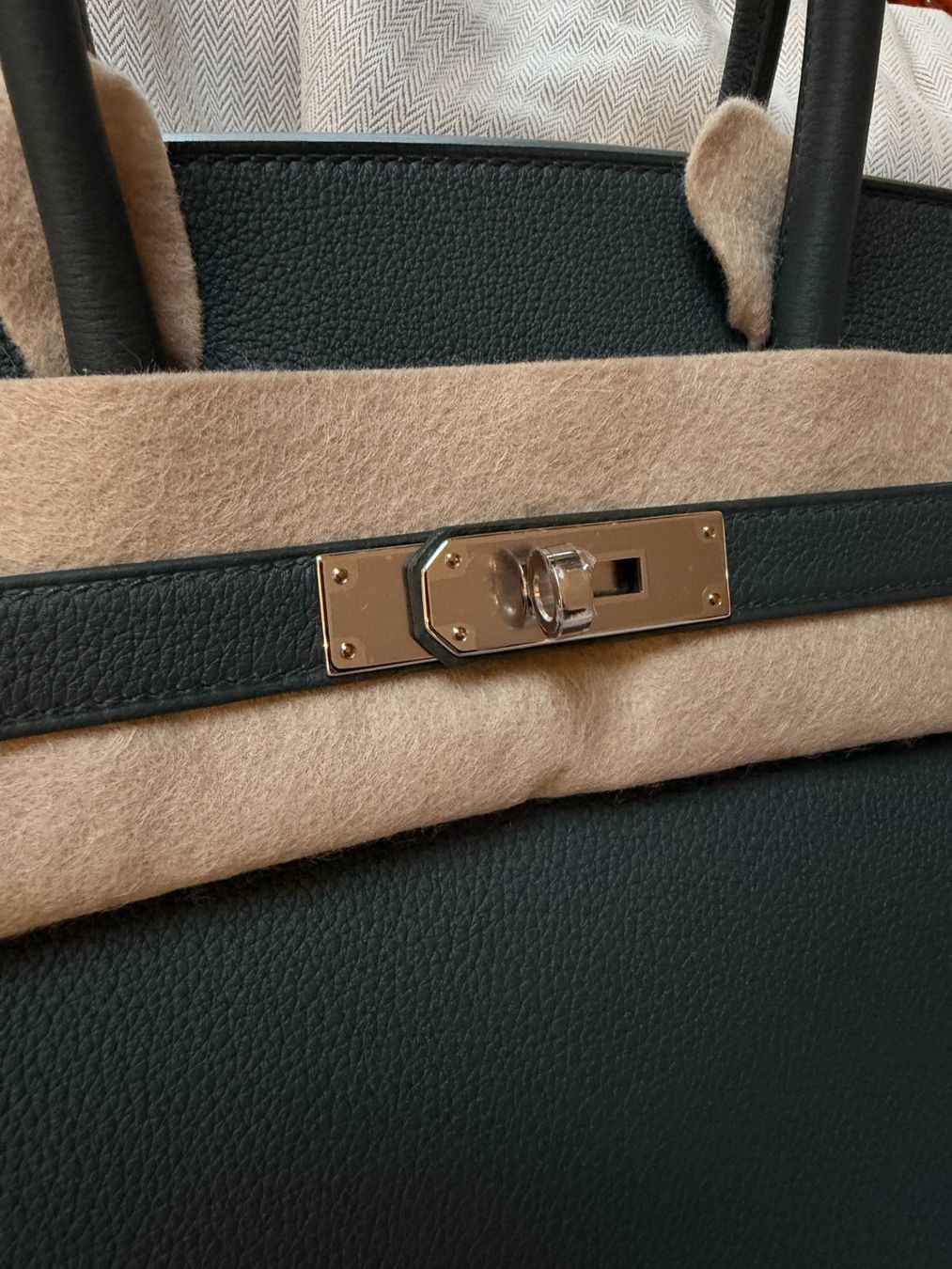 Hermès Taschen für Damen: Hermes Birkin 30 Vert Mangrove – Neu und originalverpackt aus Alpnach Dorf von Watchtaster 3