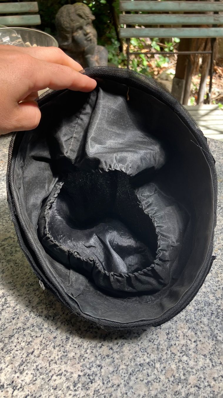 Chapeaux, bonnets & casquettes: Chapeau art déco Hut Strass – D'occasion à St-Cierges par LeRegain 3