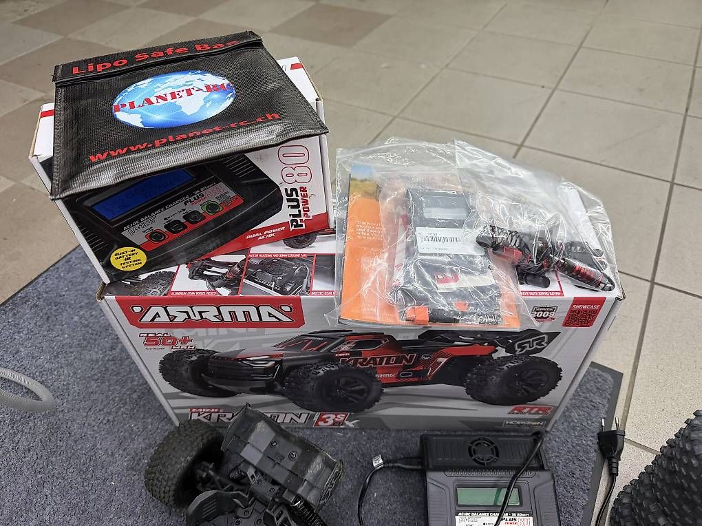 Modellismo RC: Arrma mini Kraton 3S-Komplett Set – Usato da Sommeri venduto da PrisMisch785 1
