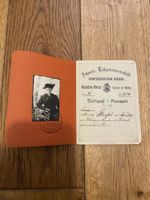 Reisepass Bern 1914