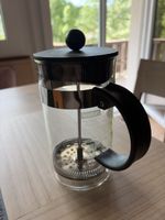 Bodum Kaffeebereiter Glas/Metall, 1L, guter Zustand