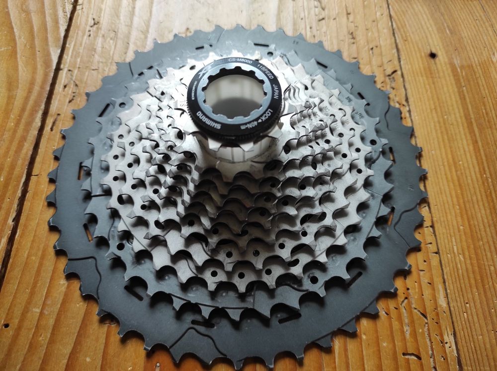 SHIMANO M-8000 Deore XT Cassette 11 Vitesses 11-46 Dents - Idéale Monoplateau VTT