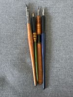 Zeichenfedern Set verschiedene Modelle guter Zustand