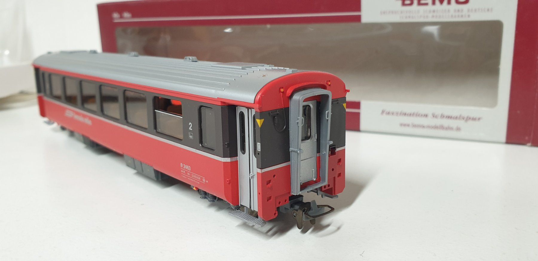 Bemo Modellini di ferrovie: Bemo RhB Bernina Express EW III  3282 103 – Nuovo (secondo la descrizione) da Geroldswil venduto da TopTrain54 5
