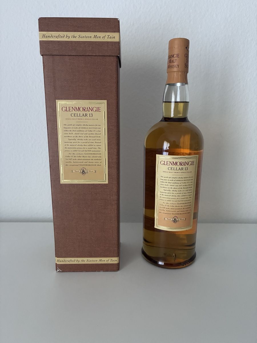 Glenmorangie Spirituosen: GLENMORANGIE 10 YEAR OLD CELLAR 13 – Neu (gemäss Beschreibung) aus Zug von 3LKT 1