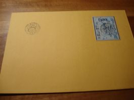FDC Stickereimarke 2000, ET-Voll-Stempel
