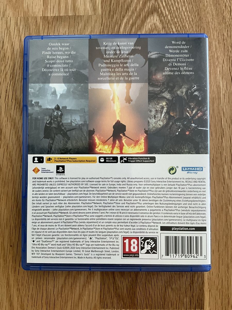 Giochi: Demon's Souls PS5 Spiel gute Zustand – Usato da Luzern venduto da Eureedudeheit 1