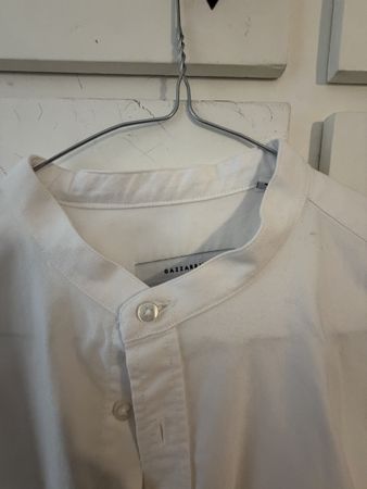 Camicia GAZZARRINI uomo bianca taglia L cotone ottime condiz