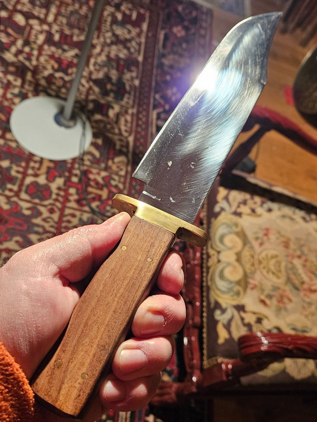 Sonstiges zum Sammeln & Seltenes: BOWIE KNIFE / KLÖTZLI / GROSSE 2 STÜCK. – Neu (gemäss Beschreibung) aus Maschwanden von OliverM05 5