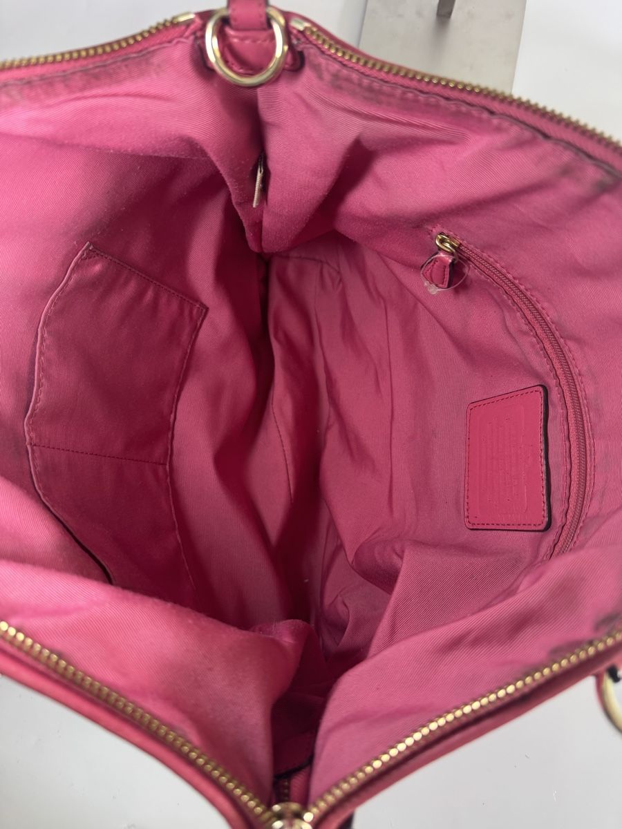 Coach Borse da donna: Original Coach Handtasche Rot Leder – Usato da Vionnaz venduto da b_f_d_r_g 3