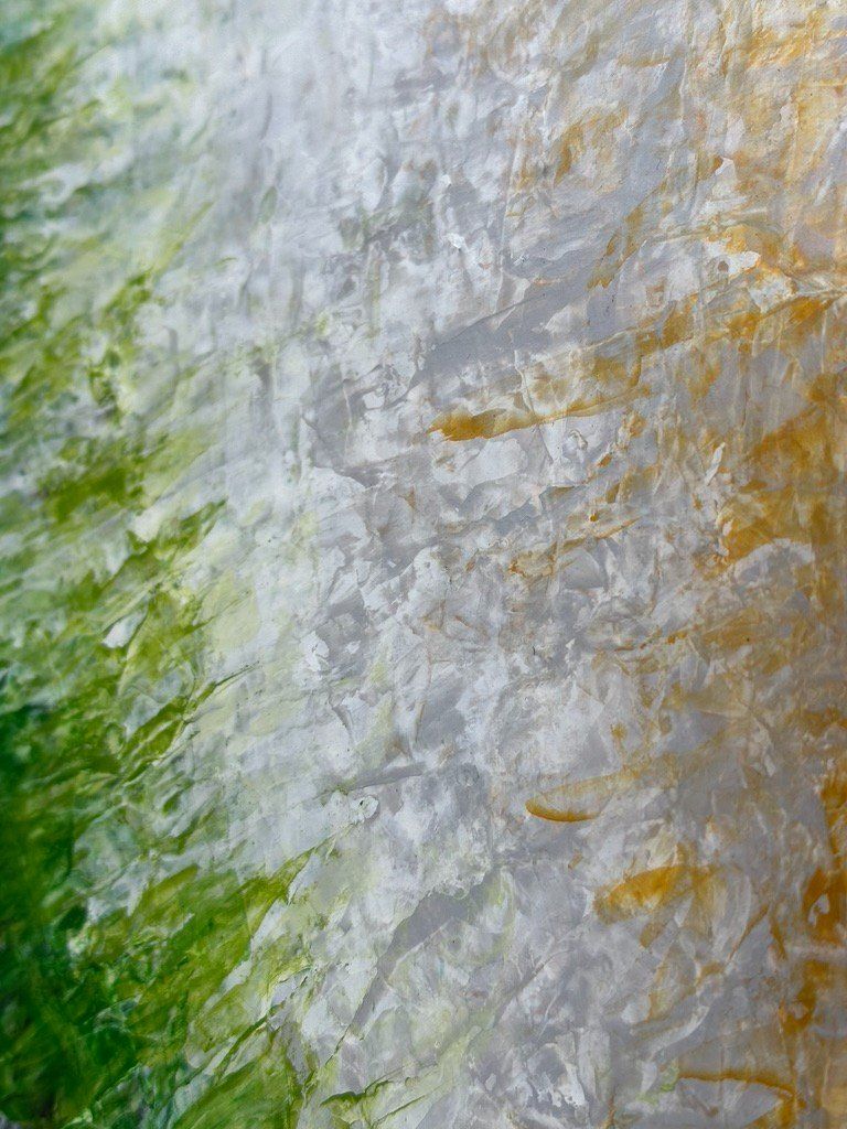 Gemälde: Abstraktion (grosses Gemälde) Nr. 44 – Gebraucht aus Unterlunkhofen von Chrono69 3