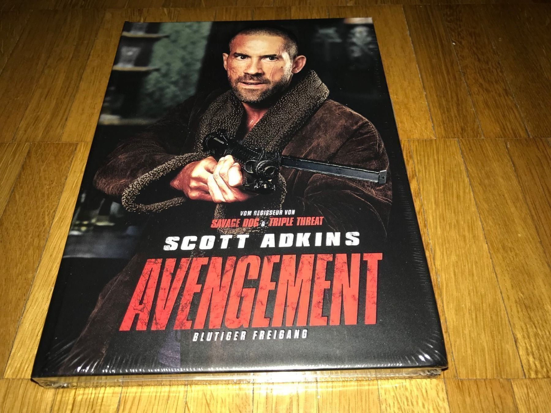 Tutti i DVDs: Avengement - Blutiger Freigang - MEDIABOOK - B - UNCUT – Nuovo e nell'imballaggio originale da Basel venduto da havsok