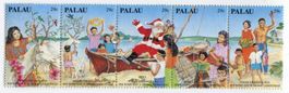 Briefmarken "Weihnachtsmann". Palau