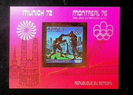 SÉNÉGAL 1976 Bloc Nr. 29B **