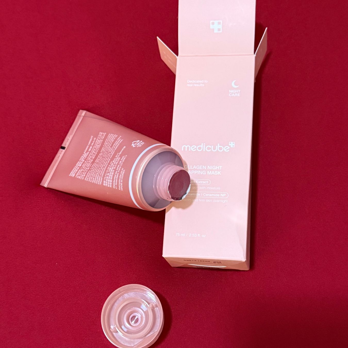 Cura del viso: Medicube Collagen Night Mask – Nuovo e nell'imballaggio originale da Baar venduto da and_x9gz 1