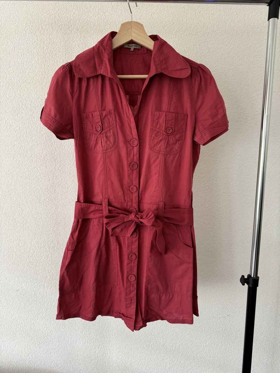 Vestiti: Leichtes rotes Kleid, S – Usato da Granges VS venduto da rvn
