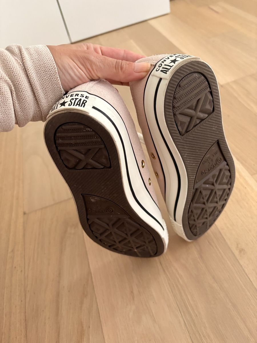 Converse Scarpe da donna: Leder Converse in rosa 37.5 – Nuovo (secondo la descrizione) da Schaffhausen venduto da 2nd_Glory 1