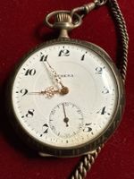 Athena Taschenuhr Echt Silber 50.5 mm