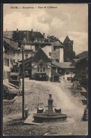 AK Gruyères, Rue et Chateau