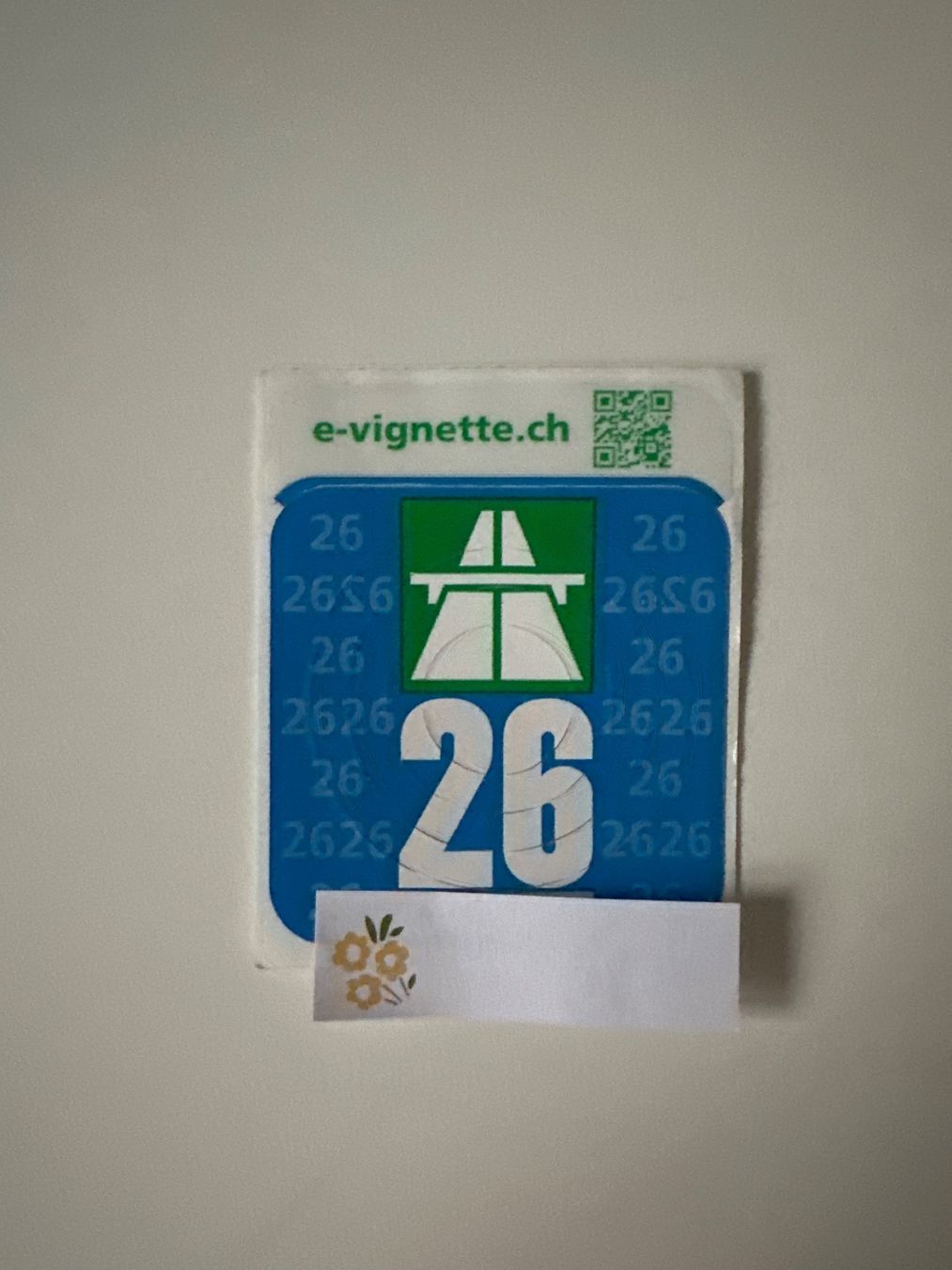Vignette autostradali: Autobahnvignette 2026 – Nuovo (secondo la descrizione) da Schwarzenburg venduto da mezulienka