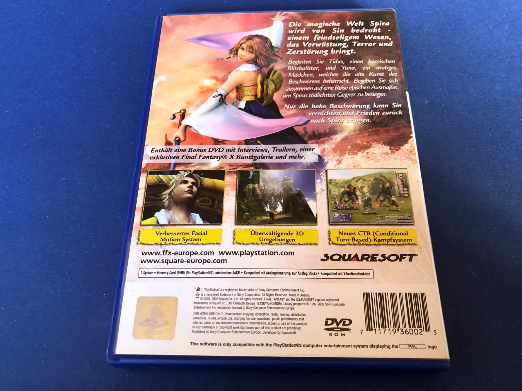 Sony Giochi: FINAL FANTASY X SPIEL FÜR PS2 – Usato da Hägendorf venduto da Briansgameshop 3