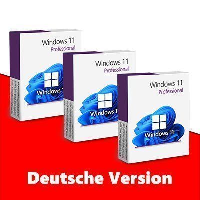 Microsoft Applications: Windows 11 Professional (3 keys) – D'occasion à Vaduz par KeysDistributionGmbH