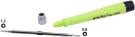Tournevis avec 2 tetes 1.2 mm cruciforme 0.8 mm pentalobe