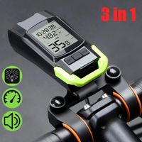 NEU Fahrradcomputer mit Licht / Ordinateur vélo avec lumière